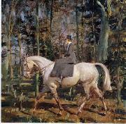 unknow artist Classical hunting fox, Equestrian and Beautiful Horses, 092. Spain oil painting artist